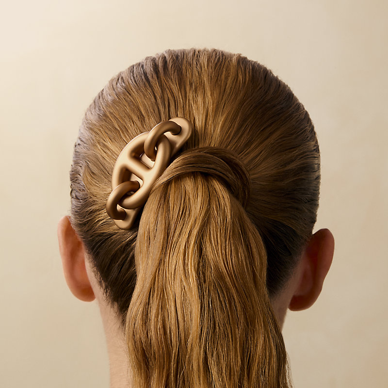 Tri Maillon PM hair clip | Hermès Finland